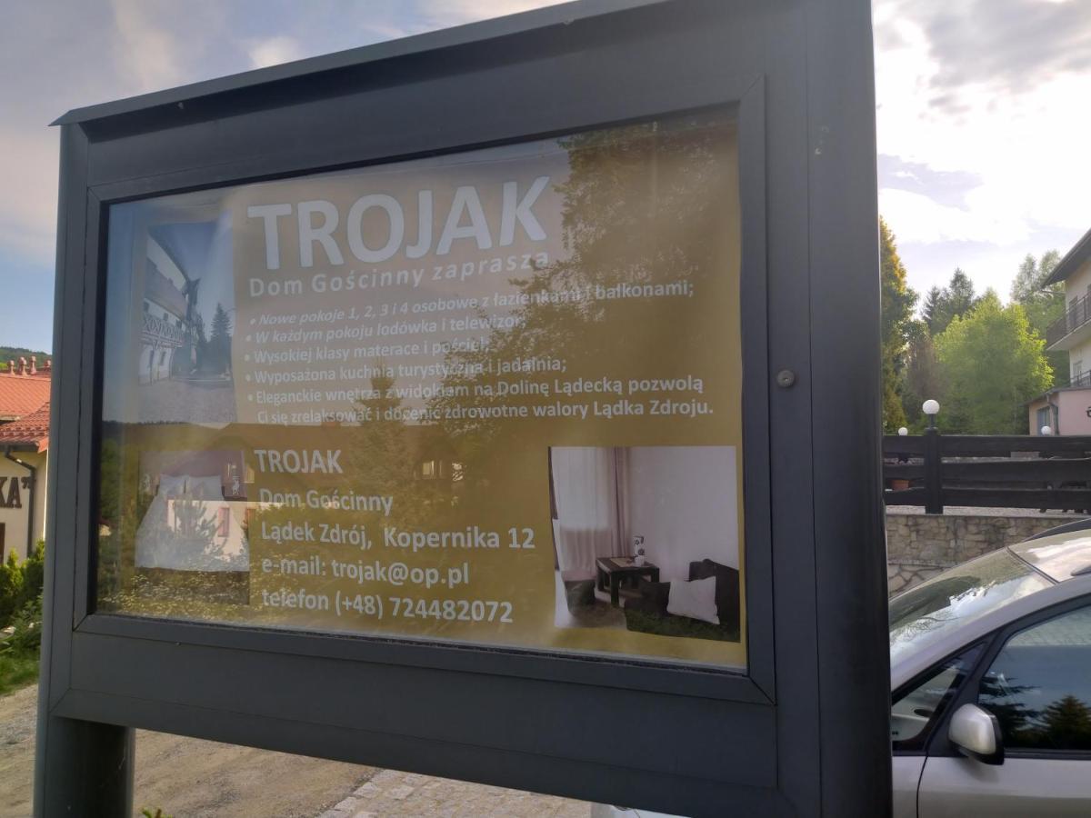 Pensjonat Trojak Lądek-Zdrój Exterior foto